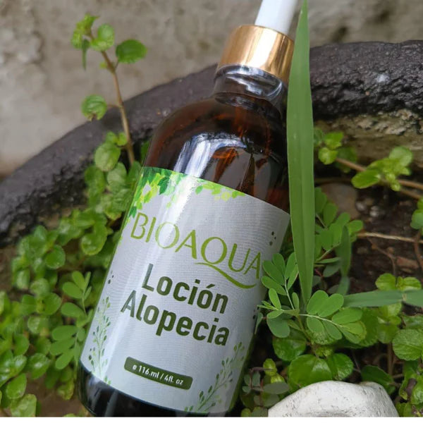 TONICO CAPILAR BIOAQUA - CRECIMIENTO DEL CABELLO, BARBA, CEJAS PARA HOMBRE Y MUJER