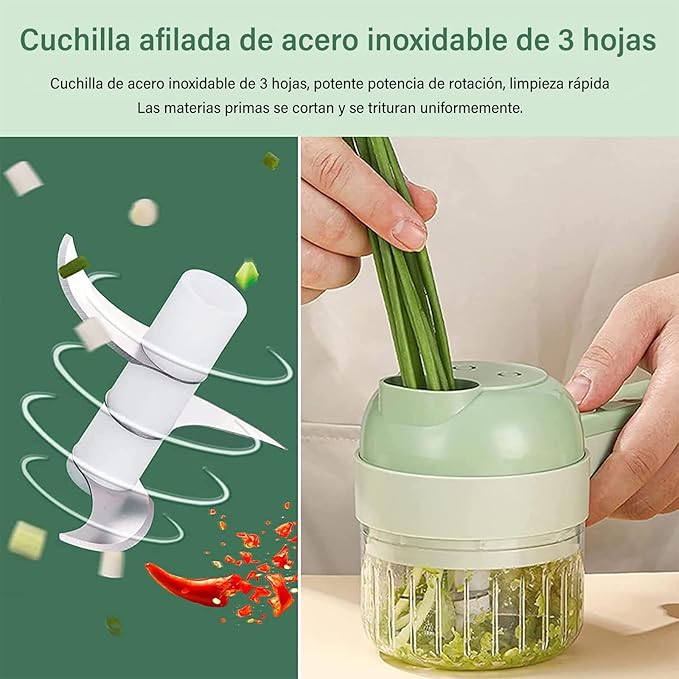 PICADORA ELECTRICA D/MANO D/VEGETALES